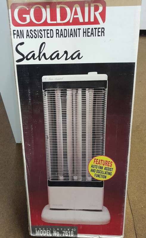 Goldair heater fan assisted radiant