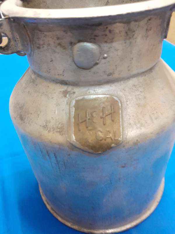 Very rare H&H Vintage Metal Milk/Cream Can