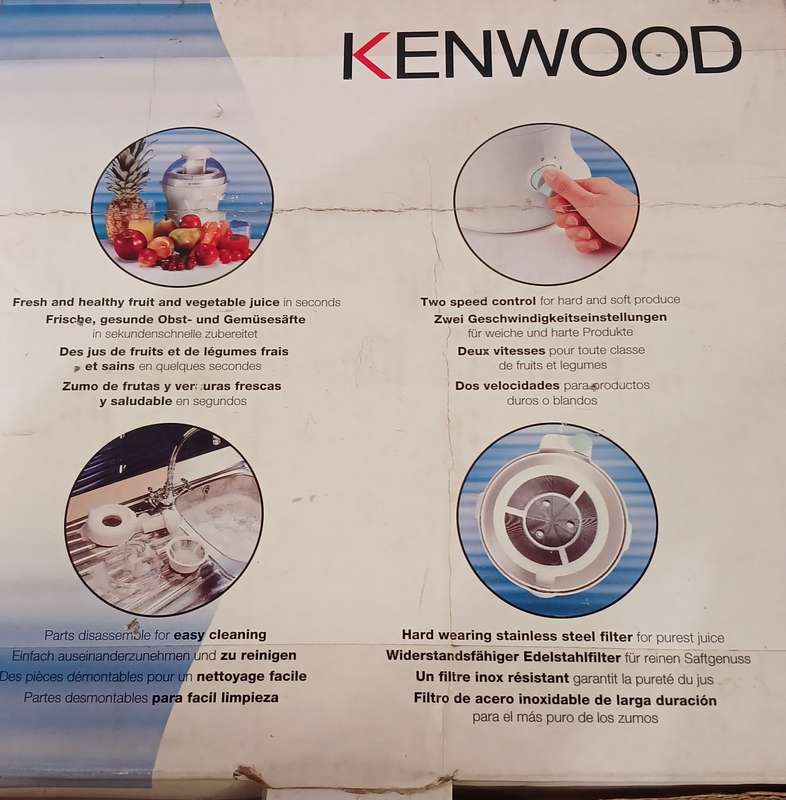 Kenwood Juice Extractor