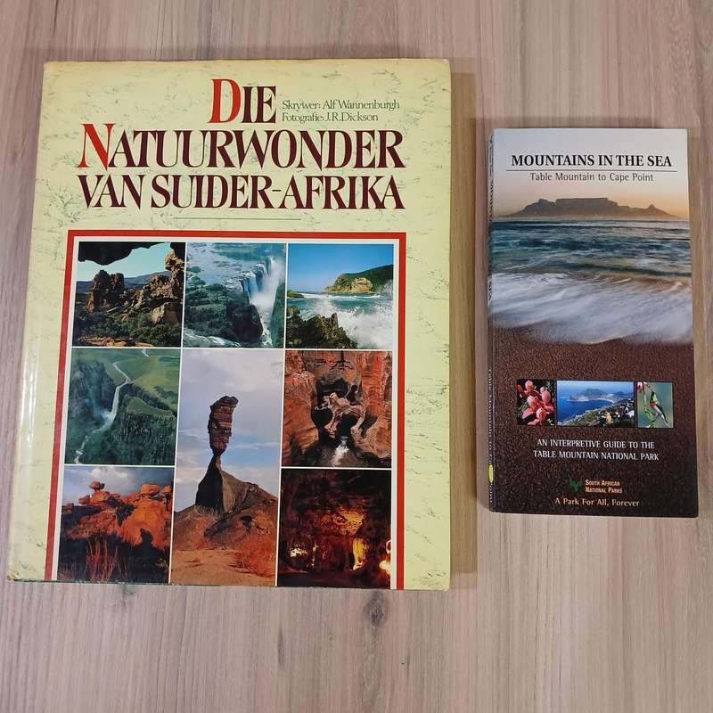 Bundle: Die Natuurwonder Van Suider-Afrika and Mountains in the Sea Table Mountain to Cape Point