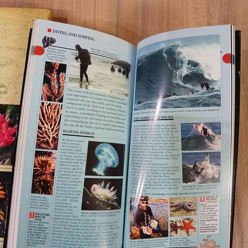 Bundle: Die Natuurwonder Van Suider-Afrika and Mountains in the Sea Table Mountain to Cape Point