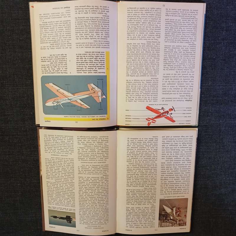 3x books: Young People's Science Encyclopedia 1  and 2 + Nature Library: The Mountains