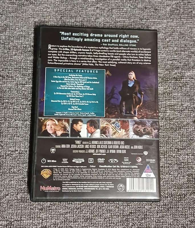 Fringe Season 2 Complete dvd collection