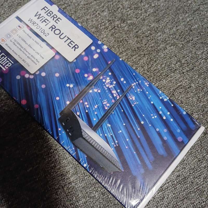 Fibre router WiFi