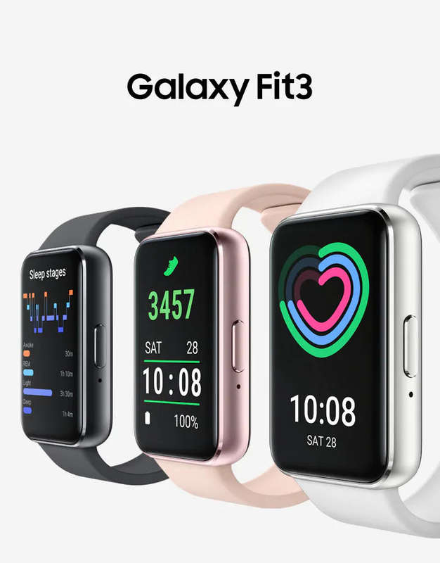 Samsung Galaxy Fit 3 smart watch fitness tracker
