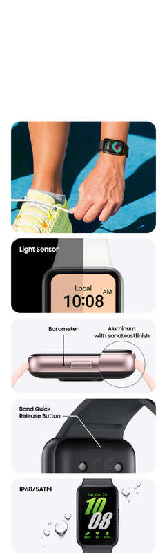 Samsung Galaxy Fit 3 smart watch fitness tracker