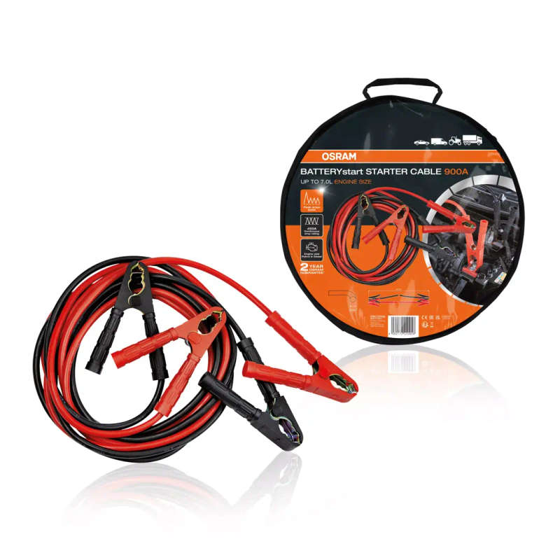 OSRAM Battery Booster Jumper Cable 150A, 200A,300A,700A,900A or 1200A