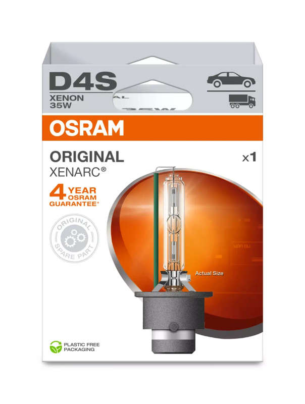 OSRAM Xenon Range D1S, D2S, D3S, D4S, D5S or D8S (Single Bulb)