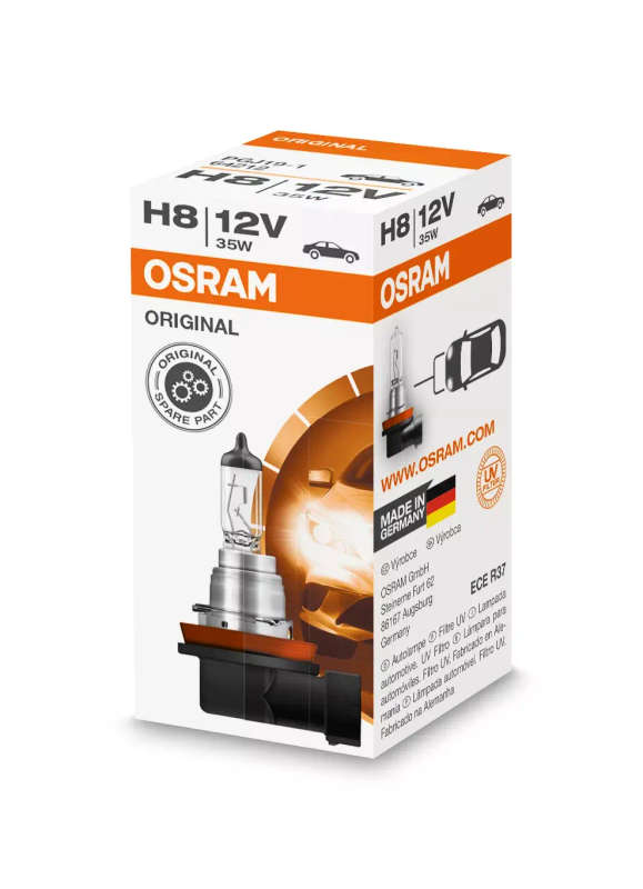 OSRAM Premium 12v Range H1,H3, H4, H7, H8, H11 or H15