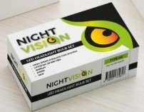 NIGHT VISION LED Set H4 or H7