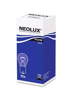 NEOLUX 12v Range: C5W, P21/W, P21/5W or P21W Amber 12V bulb (Standard)