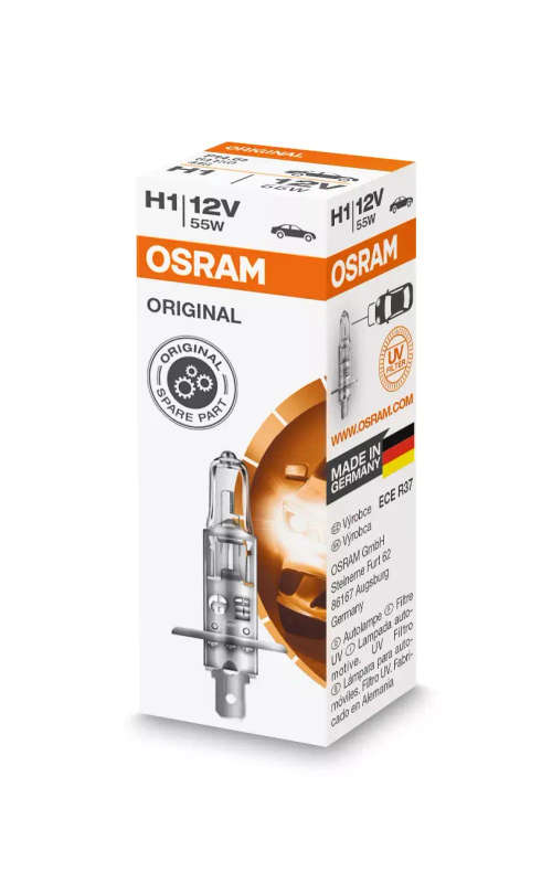 OSRAM Premium 12v Range H1,H3, H4, H7, H8, H11 or H15
