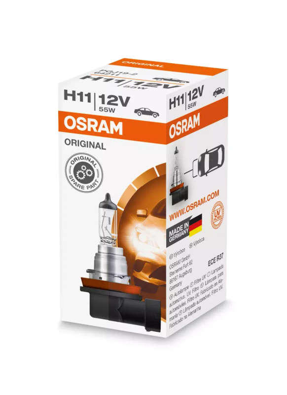 OSRAM Premium 12v Range H1,H3, H4, H7, H8, H11 or H15
