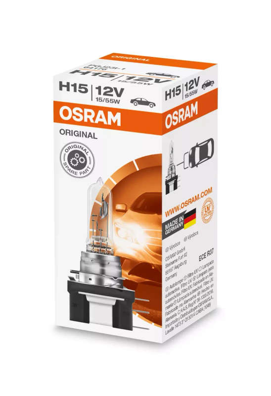 OSRAM Premium 12v Range H1,H3, H4, H7, H8, H11 or H15