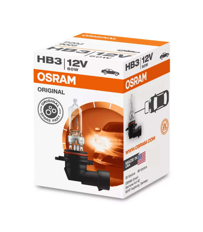 OSRAM HB3 12V Premium (Single Bulb)