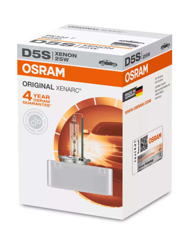 OSRAM Xenon Range D1S, D2S, D3S, D4S, D5S or D8S (Single Bulb)