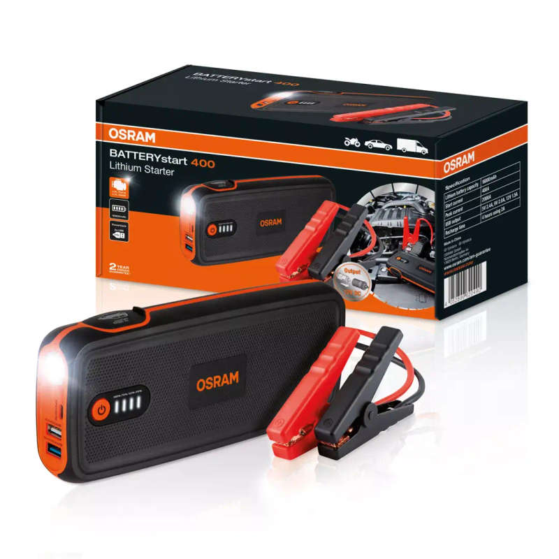 OSRAM Battery Start Range: 200, 300 or 400