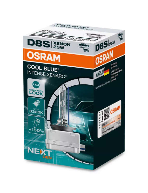 Osram Xenon D8S Xenarc Cool Blue Intense
