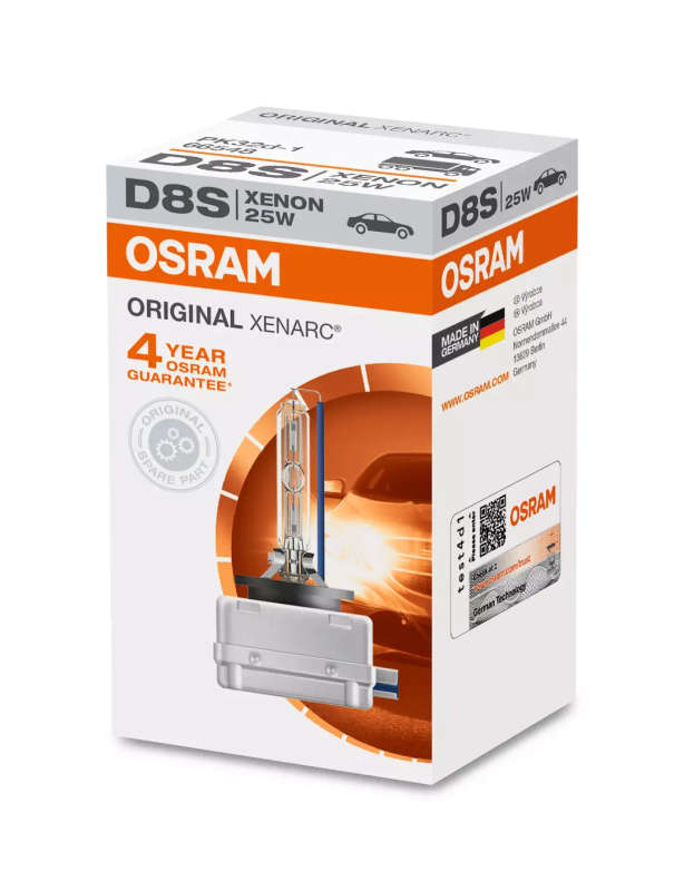 OSRAM Xenon Range D1S, D2S, D3S, D4S, D5S or D8S (Single Bulb)