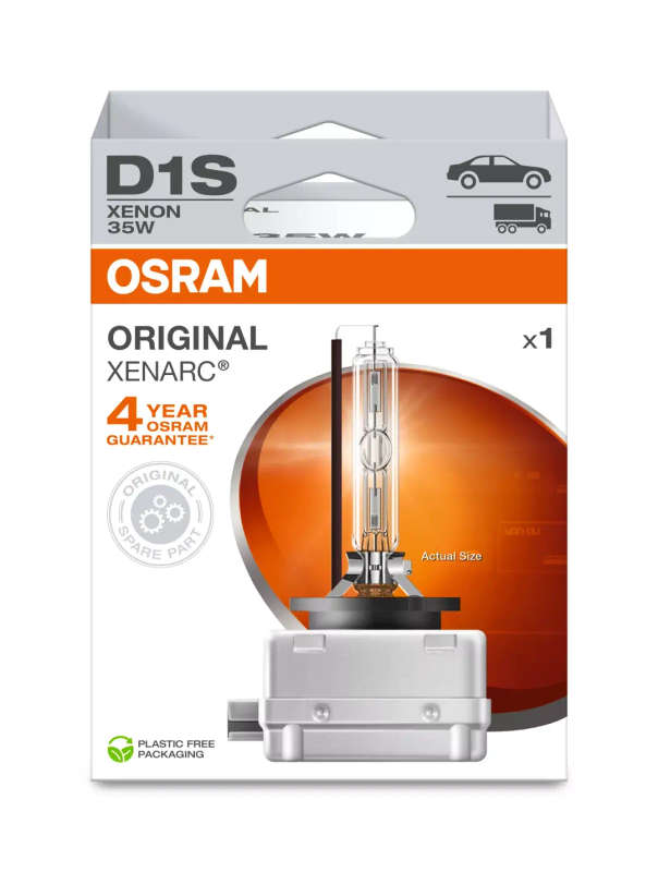OSRAM Xenon Range D1S, D2S, D3S, D4S, D5S or D8S (Single Bulb)