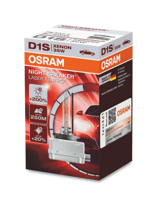 D1S Xenarc Night Breaker Laser (single) 35W