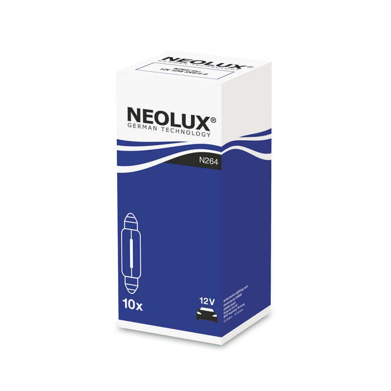 NEOLUX 12v Range: C5W, P21/W, P21/5W or P21W Amber 12V bulb (Standard)