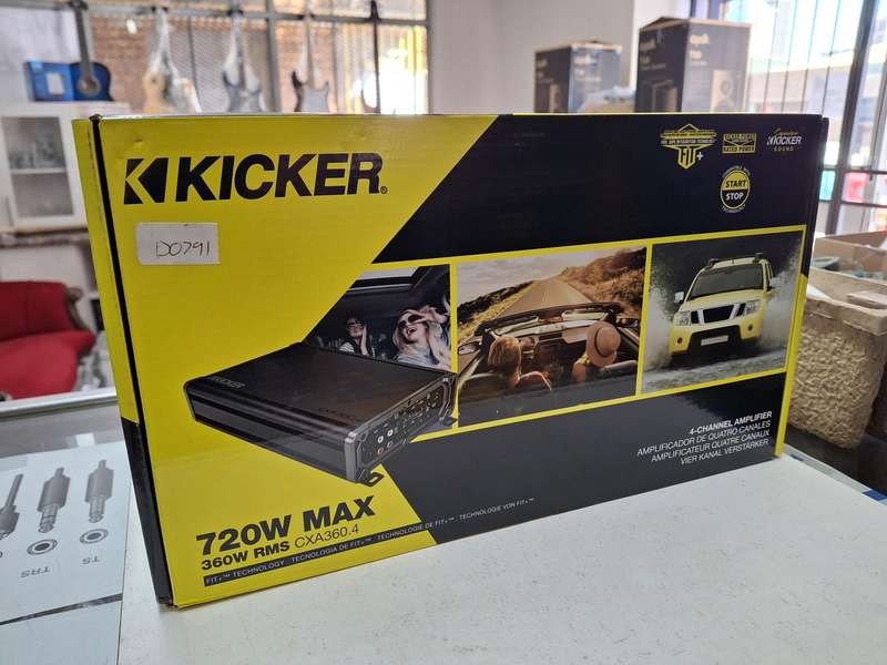 KICKER CXA360.4 720W CAR AMPLIFIER