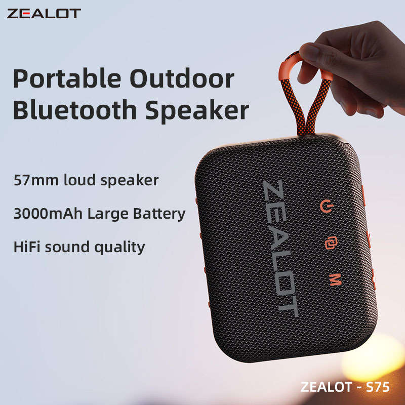 ZEALOT S75 PORTABLE OUTDOOR SPEAKER