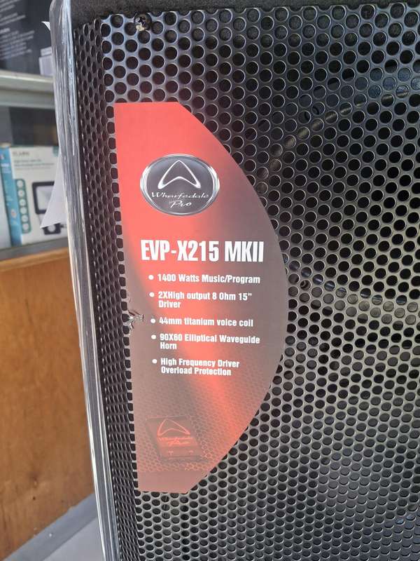 WHARFEDALE EVP-X215 MKII DUAL TOP (NO BOXES)