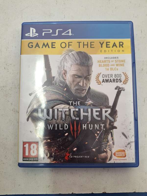 THE WITCHER 3 WILD HUNT GOTY EDITION PS4 GAME
