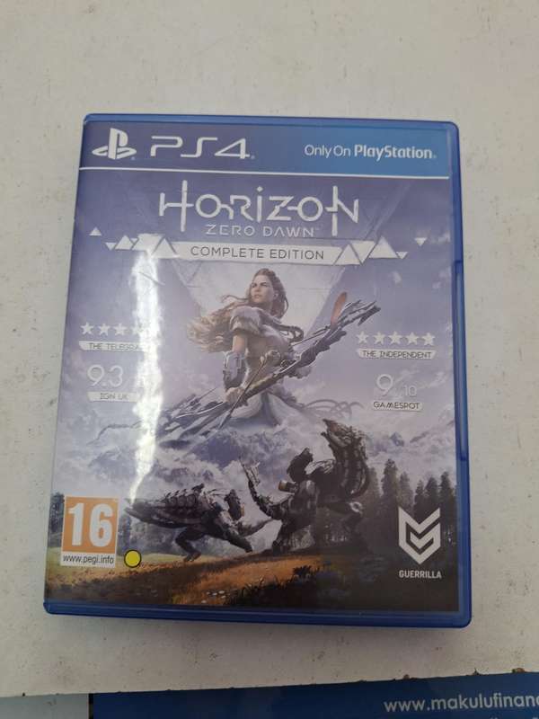 PS4 GAME HORIZON ZERO DAWN