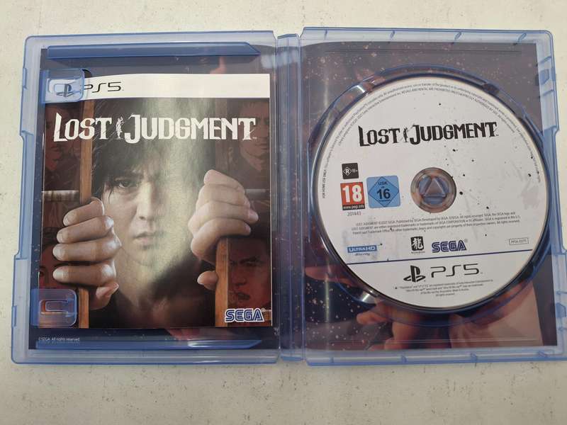 LOST JUDGMENT PS5 GAME