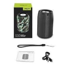 ZEALOT S32 MAX - 20W HIGH POWER BLUETOOTH SPEAKER WITH LIGHT - CAMO