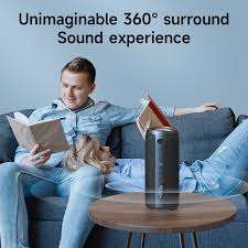 ZEALOT - S51 PRO- IPX5 WATERPROOF TWS SPEAKER WITH 360 SURROUND - BLACK