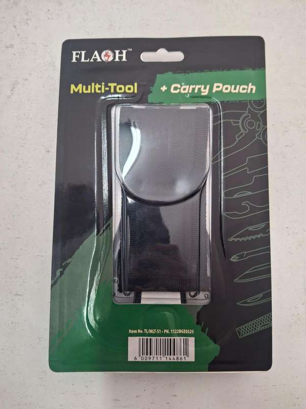 FLASH STAINLESS STEEL MULTI-TOOL