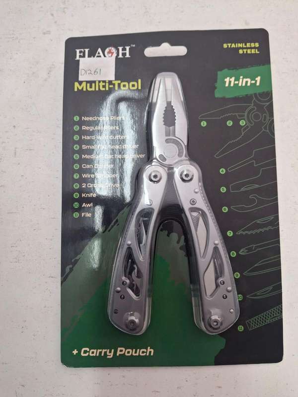 FLASH STAINLESS STEEL MULTI-TOOL