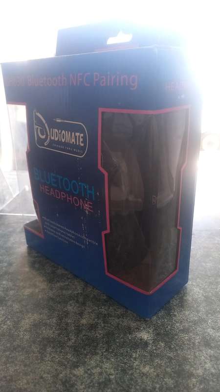 AUDIOMATE BLUETOOTH HEADPHONES BLACK