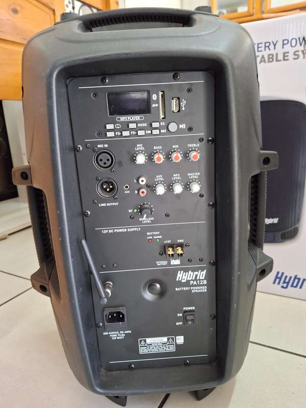 HYBRID PA12B BATTERY OPERATED SPEAKER (DEMO UNIT)