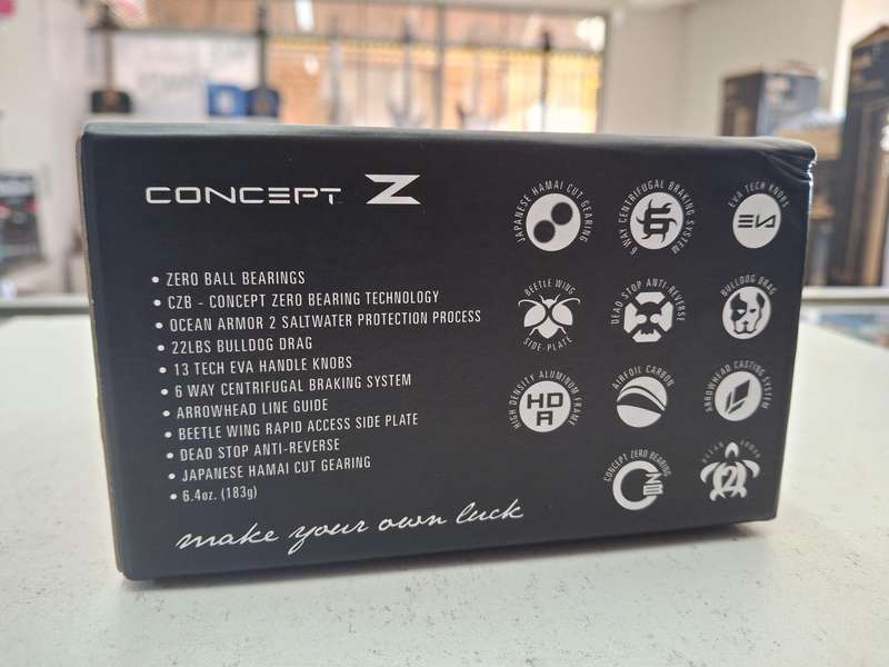 CONCEPT Z 13 RIGHT HAND FISHING REEL