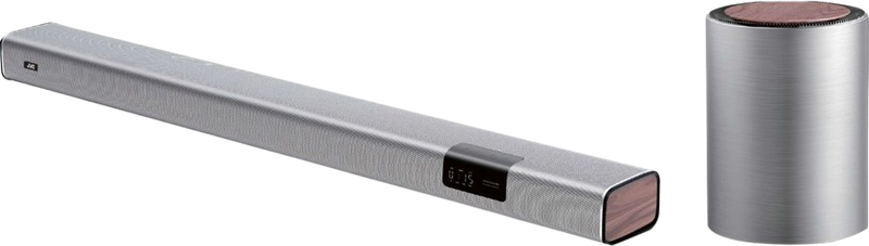 JVC 2.1ch Bluetooth Soundbar With Wireless Subwoofer (TH-N433S)