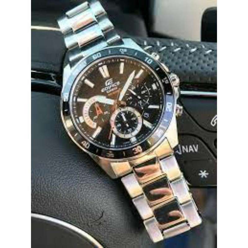 CASIO EFV-570D-1AVUDF EDIFICE MENS ANALOGUE STEEL WATCH