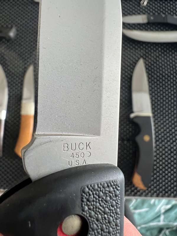 Vintage Buck Knives and Custom hunters
