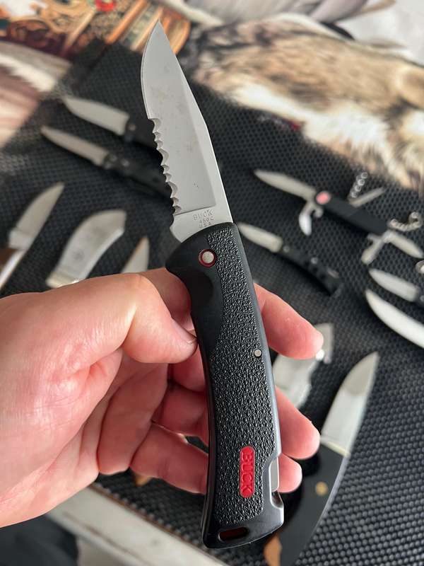 Vintage Buck Knives and Custom hunters