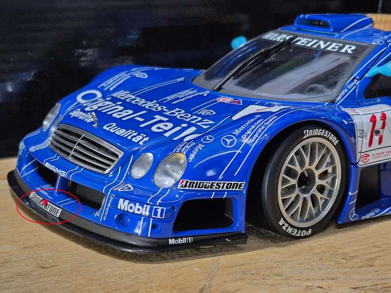 AUTOart - Mercedes Benz CLK GTR FIA GT #11 - 1998