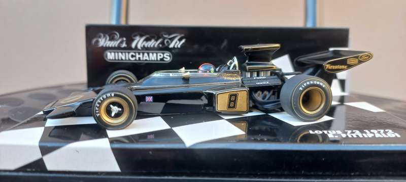 LOTUS 72 1972 E. FITTIPALDI 1:43