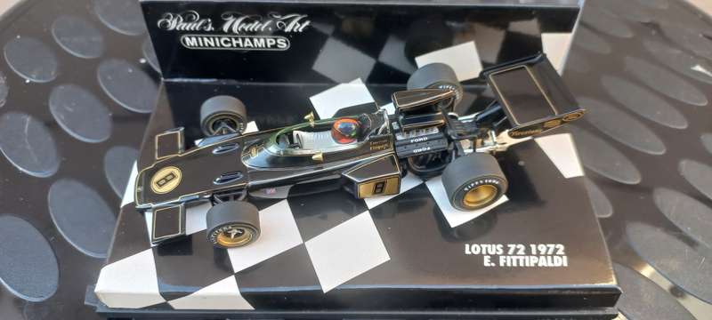 LOTUS 72 1972 E. FITTIPALDI 1:43