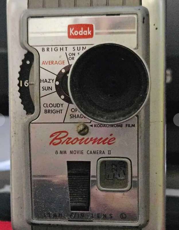 8MM Kodak Brownie Movie Camera