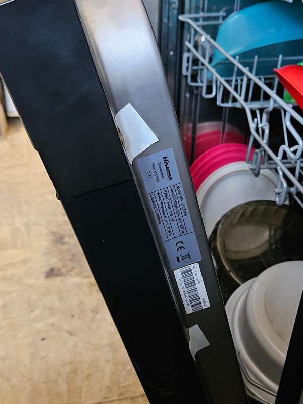 Hisense 15 Place LED Dishwasher H15DTG