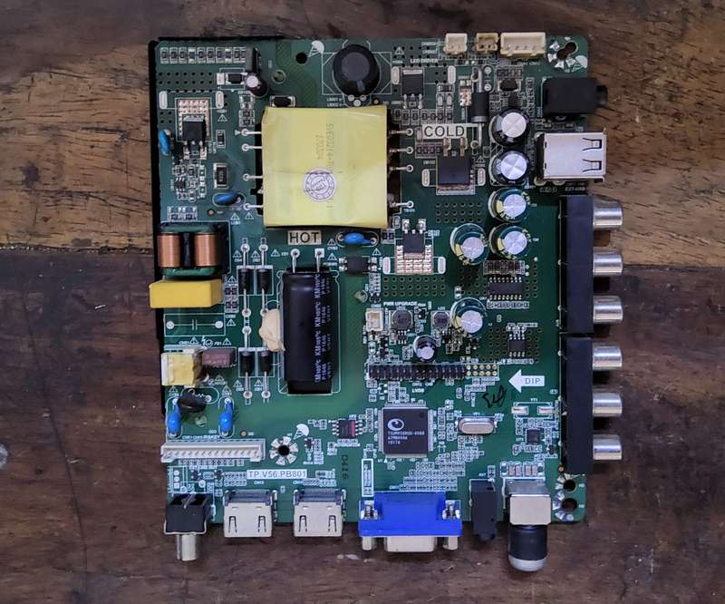 TP.V56.PB801 TV Board Television Main Board 2+2+4 Socket