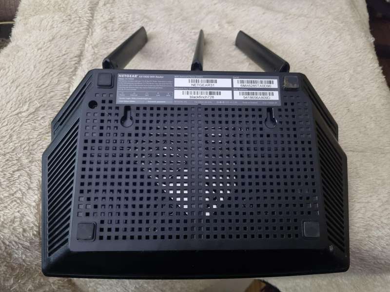 AX1800 WiFi Router R6700AX NETGEAR 4-Stream Dual-Band WiFi 6 Router, 1.8Gbps